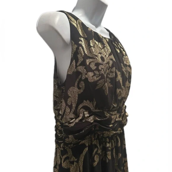 J. Taylor black & gold dress - Picture 6 of 11